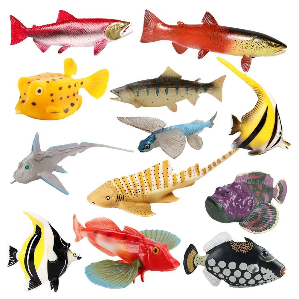 Kids Toys Reviews - Figuras de Animales Marinos de Juguete,
